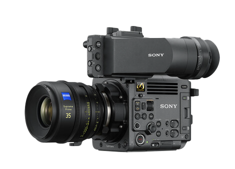 Sony 프로 시네마 카메라와 자이스 Suprme Prime 35mm 조합